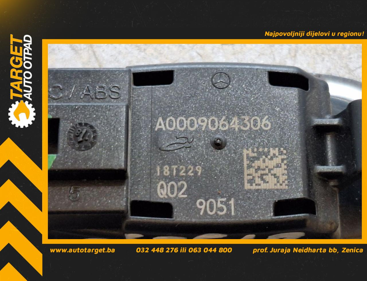 RASVJETA U KABINI MERCEDES E KLASA (W213/S213) > 16-23 A000906430