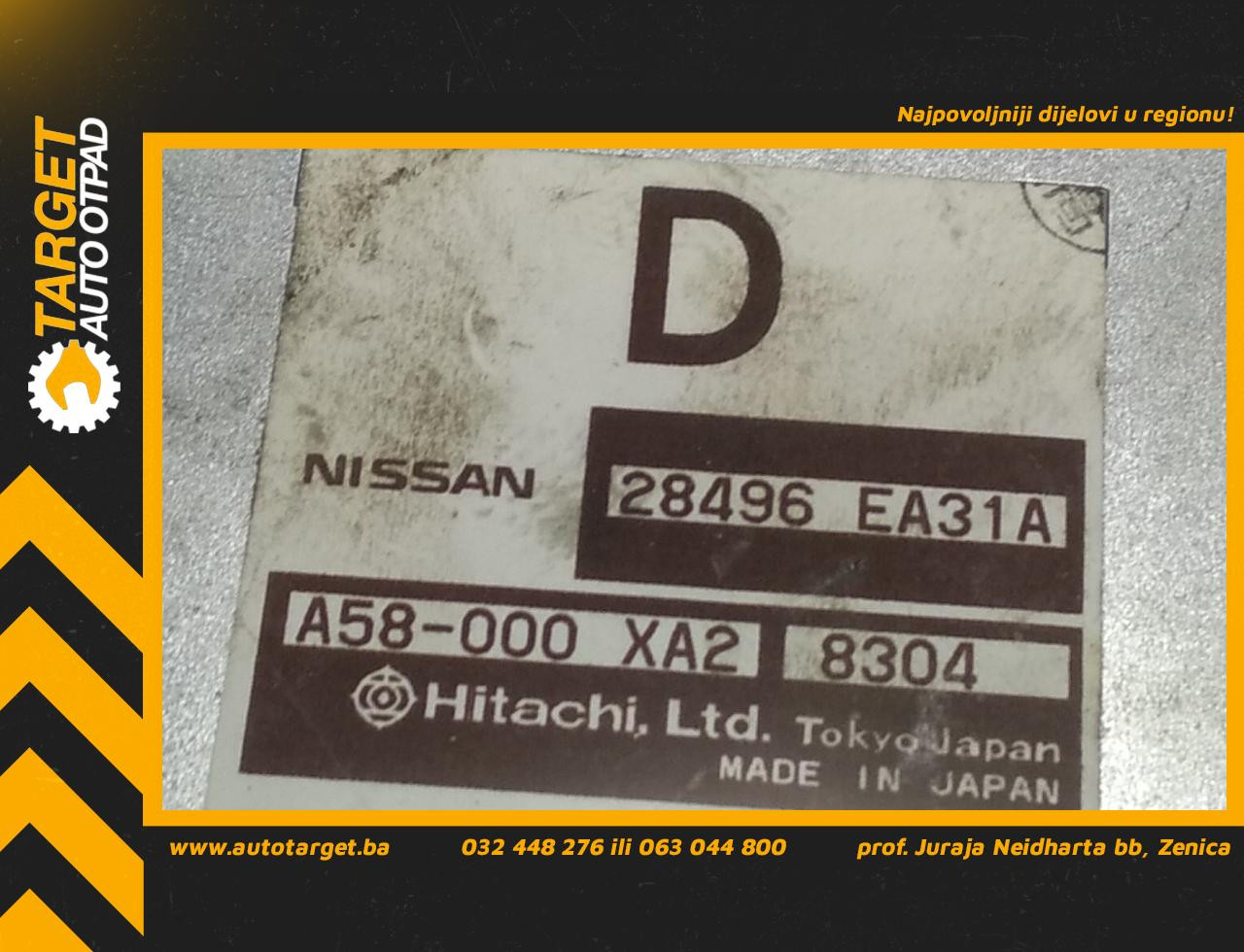 ELEKTRONIKA AIRBAGA NISSAN NAVARA PATHFINDER > 05-09 28496EA31A