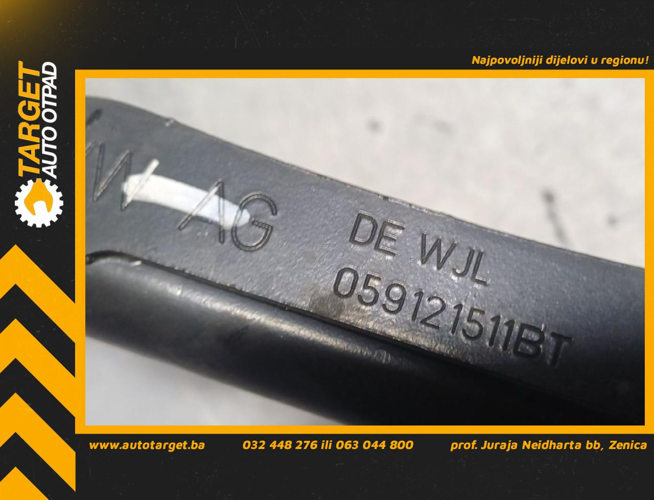DIJELOVI CRIJEVO AUDI A6 4K > 18- 3.0 059121511BT