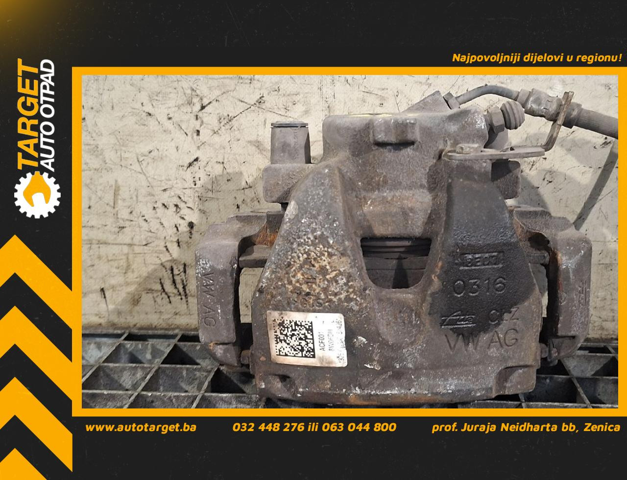DIJELOVI KOCIONA KLJESTA AUDI A4 (B9) > 15-18 2.0 8W06DH