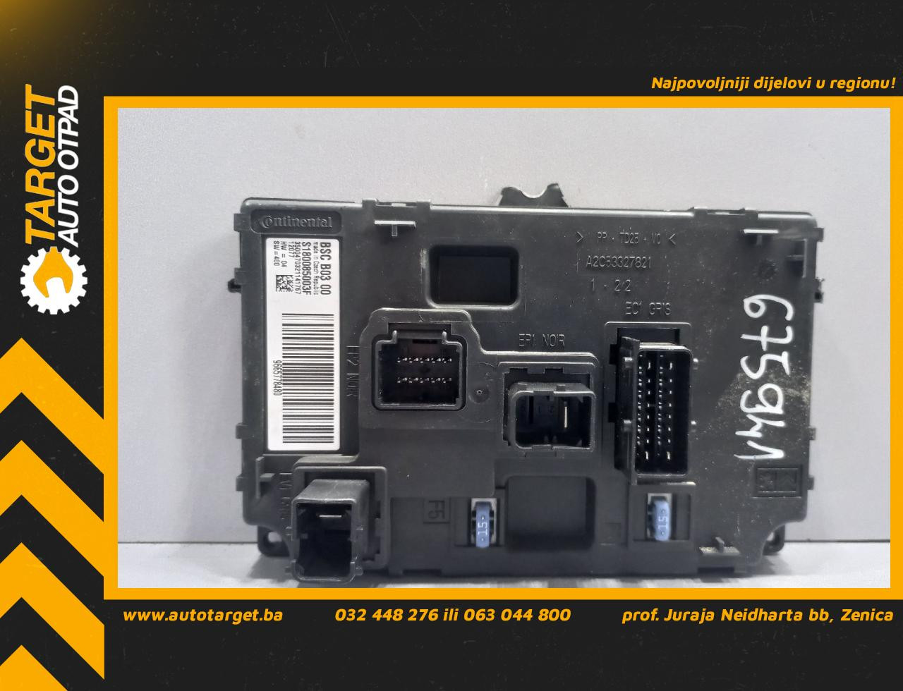 BCM ELEKTRONIKA CITROEN C5 > 08-10 9665778480