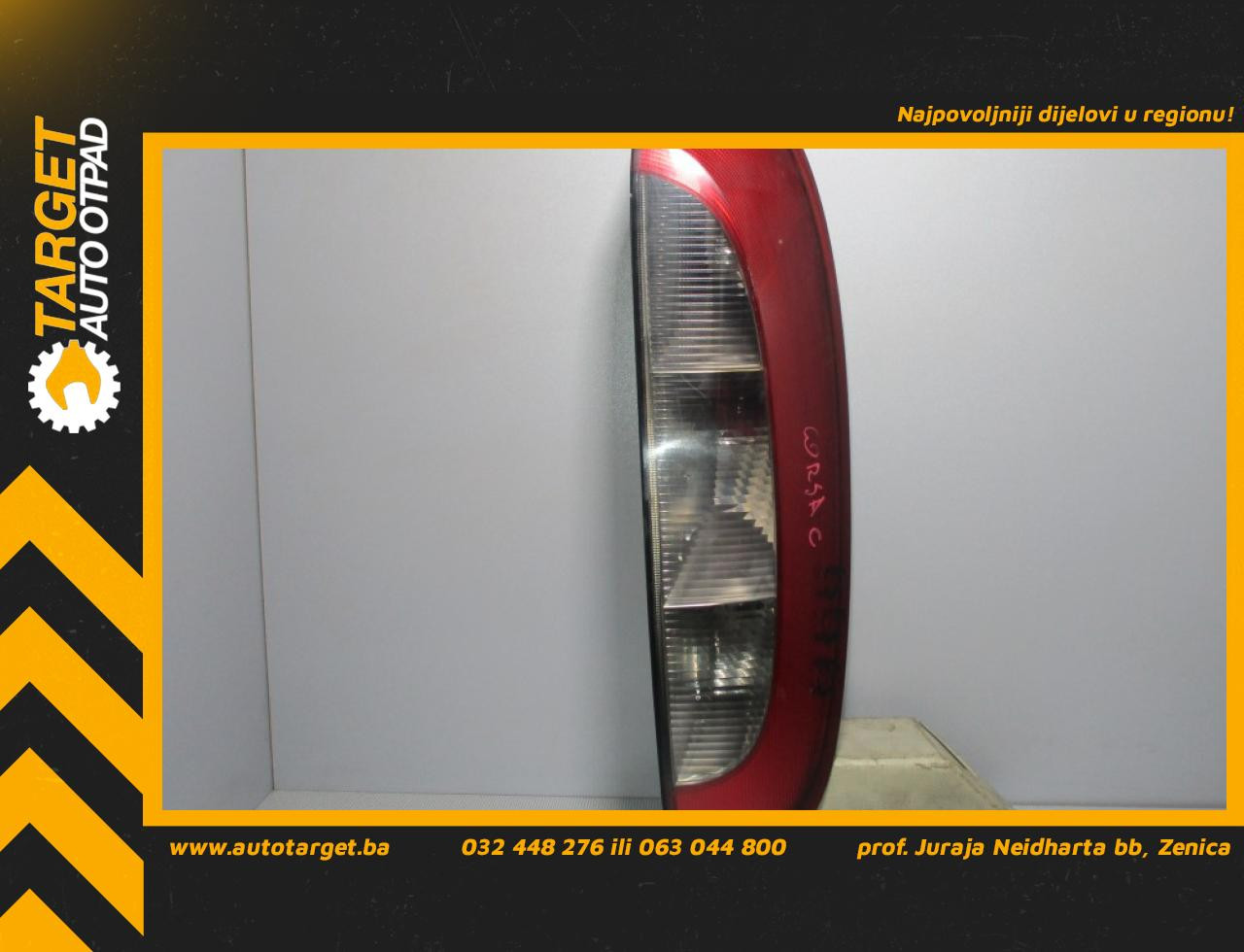 STOP SVJETLO OPEL CORSA C > 00-03 OP030016 89302181
