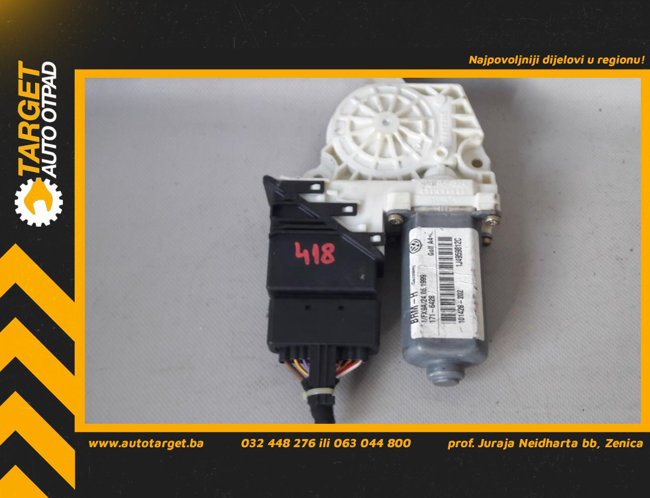 MOTORIC PODIZACA STAKLA VW GOLF 4 > 97-03 1J4959812C 101388101