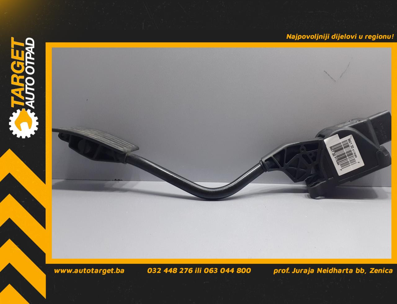 DIJELOVI PAPUCICA GASA PEUGEOT 508 > 11-14 9686212980