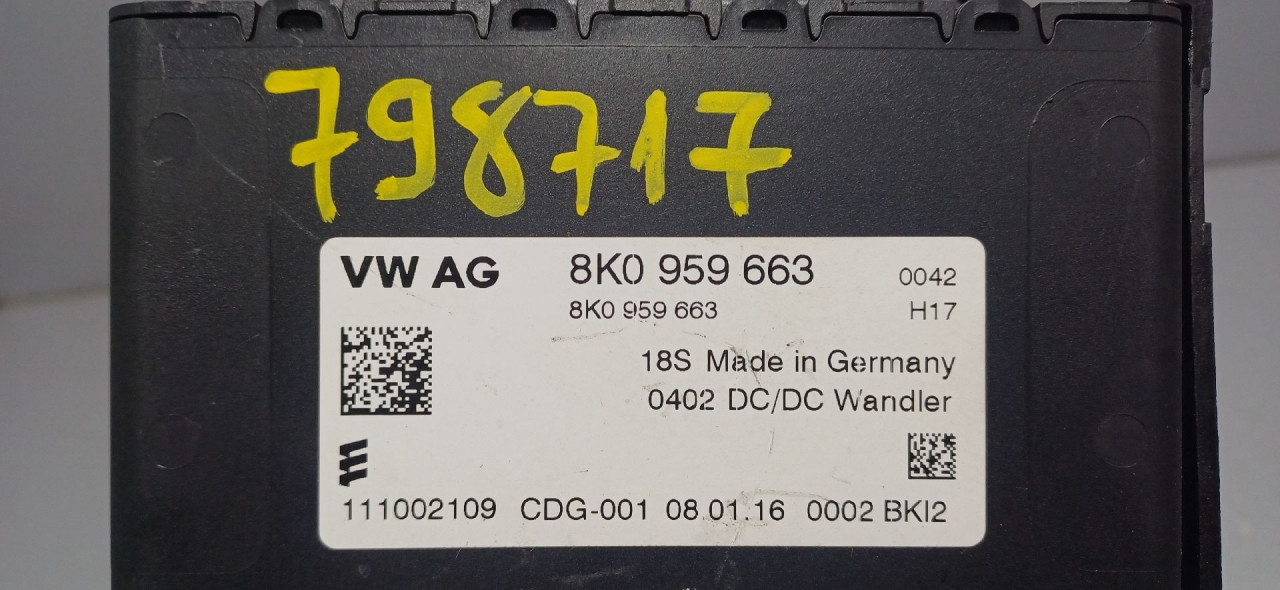 ELEKTRONIKA MODUL AUDI Q5 > 12-16 8K0959663