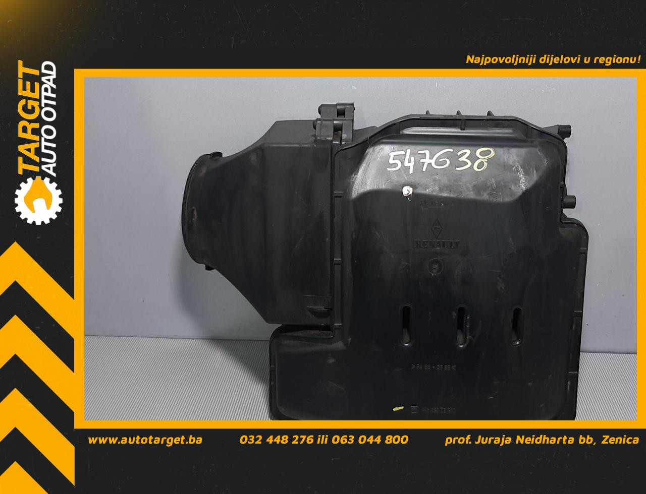 KUCISTE FILTERA ZRAKA RENAULT MEGANE > 96-99 44605885900