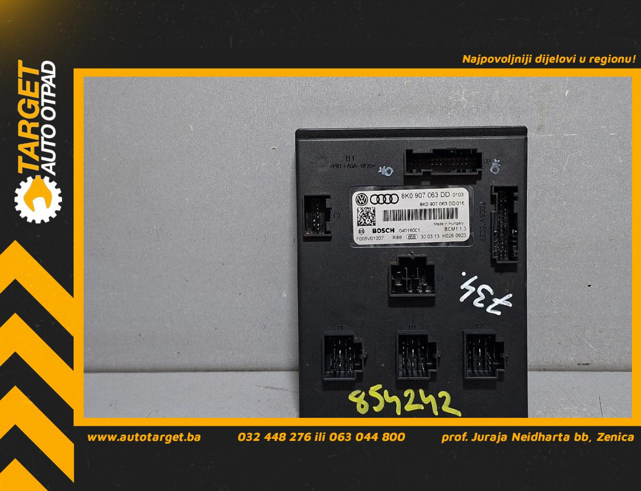 DIJELOVI BCM ELEKTRONIKA AUDI A4 (B8) > 12-15 3.0 8K0907063DD