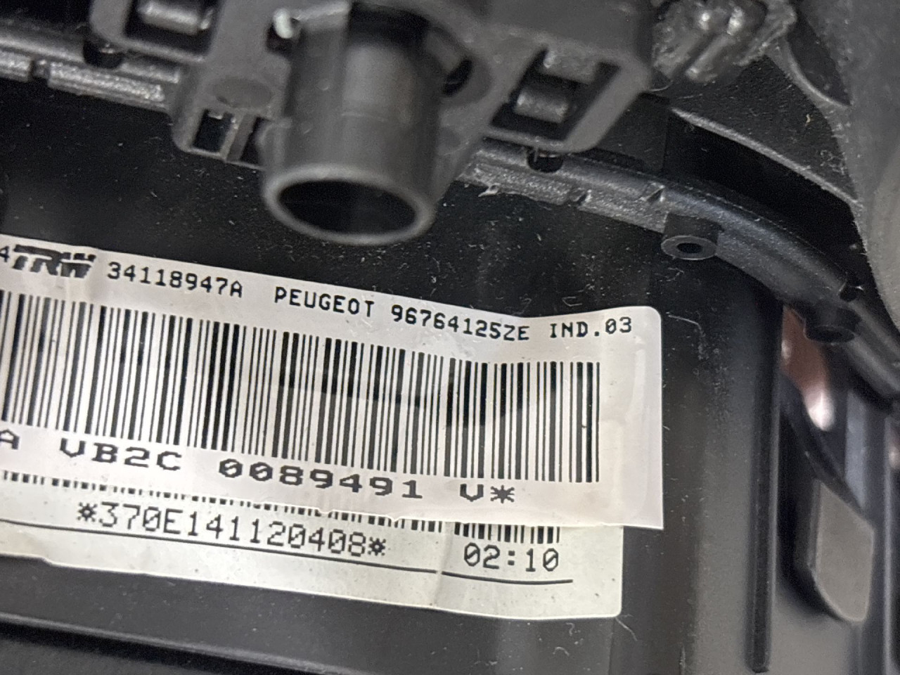 DIJELOVI AIRBAG VOLANA PEUGEOT 5008 > 13-16 96764125ZE