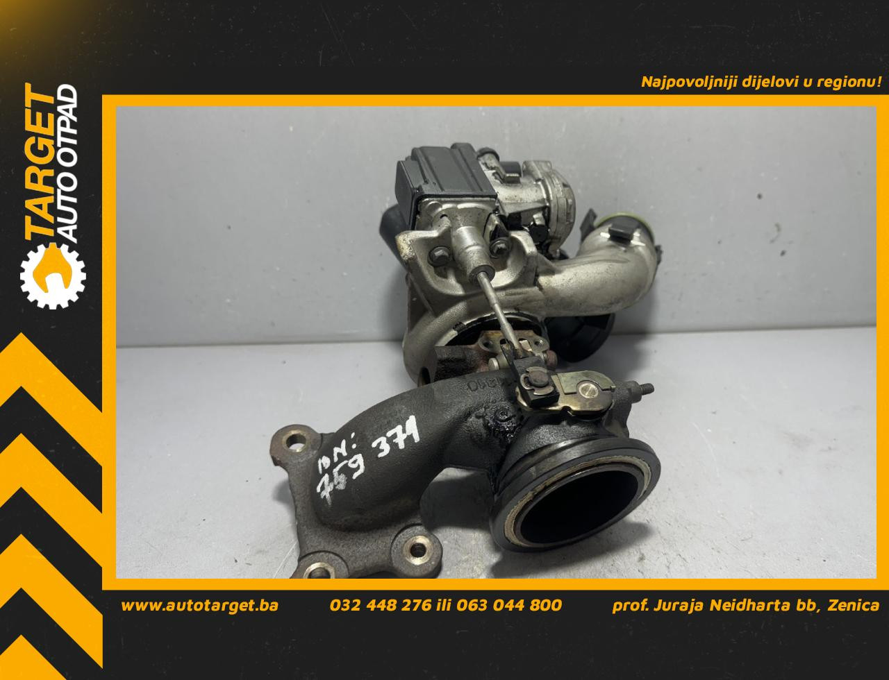 DIJELOVI TURBINA AUDI A3 (8VE/8VM) CABRIO > 16-20 1.4 04E145713N