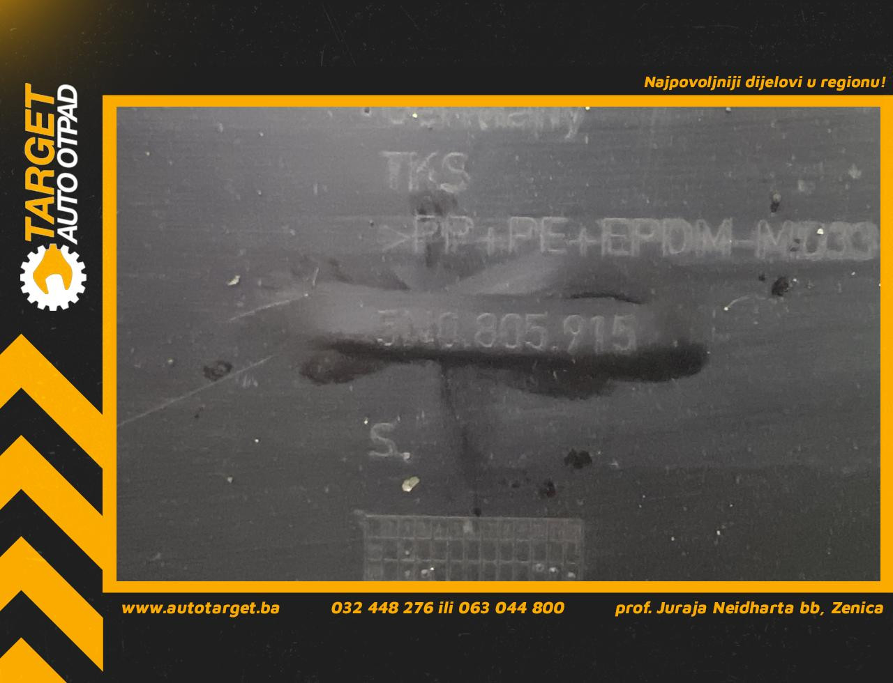 DIJELOVI PODNA ZASTITA VW TIGUAN > 11-15 2.0 5N0805915