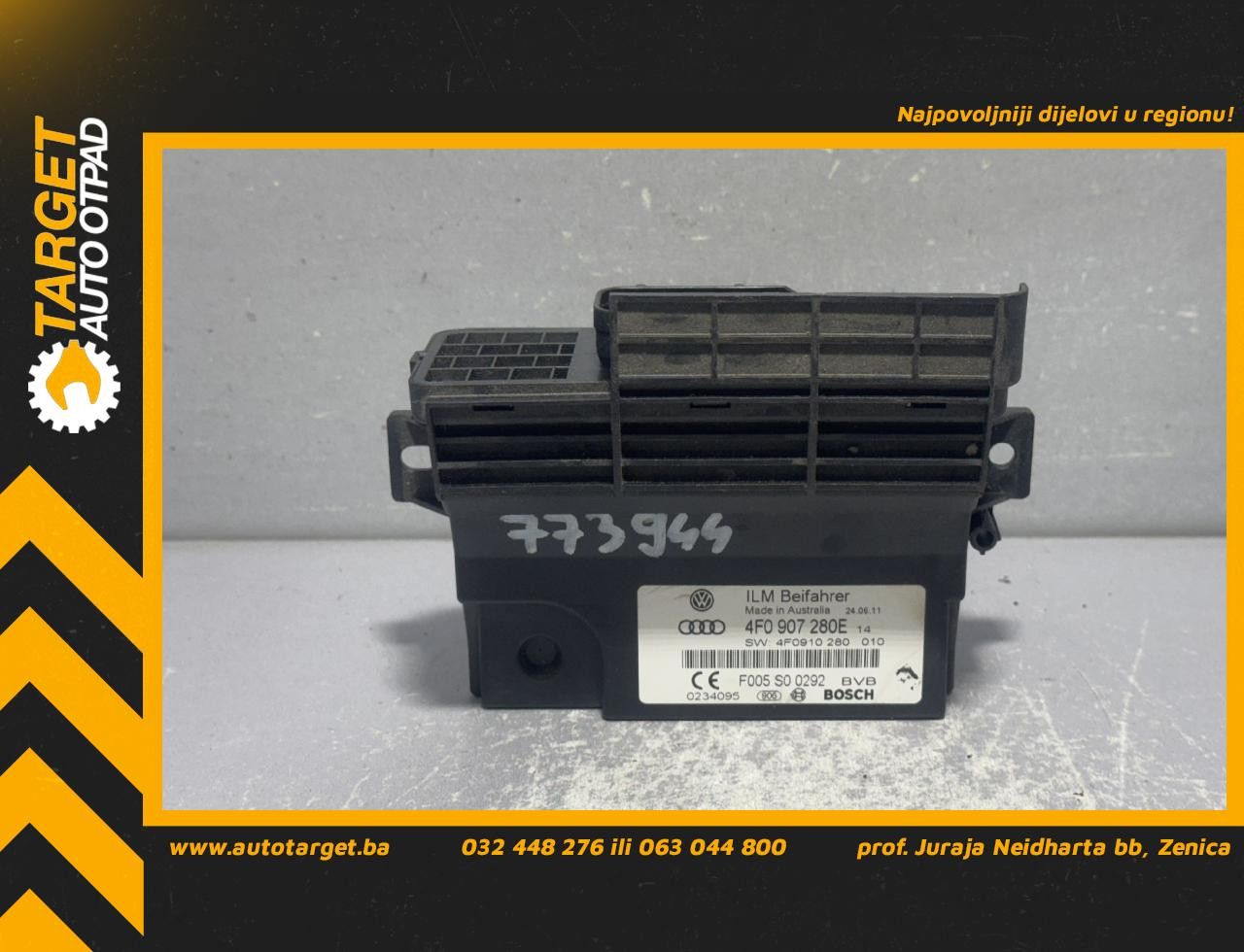 DIJELOVI KOMFORT ELEKTRONIKA AUDI Q7 (4L) > 09-15 3.0 4F0907280E