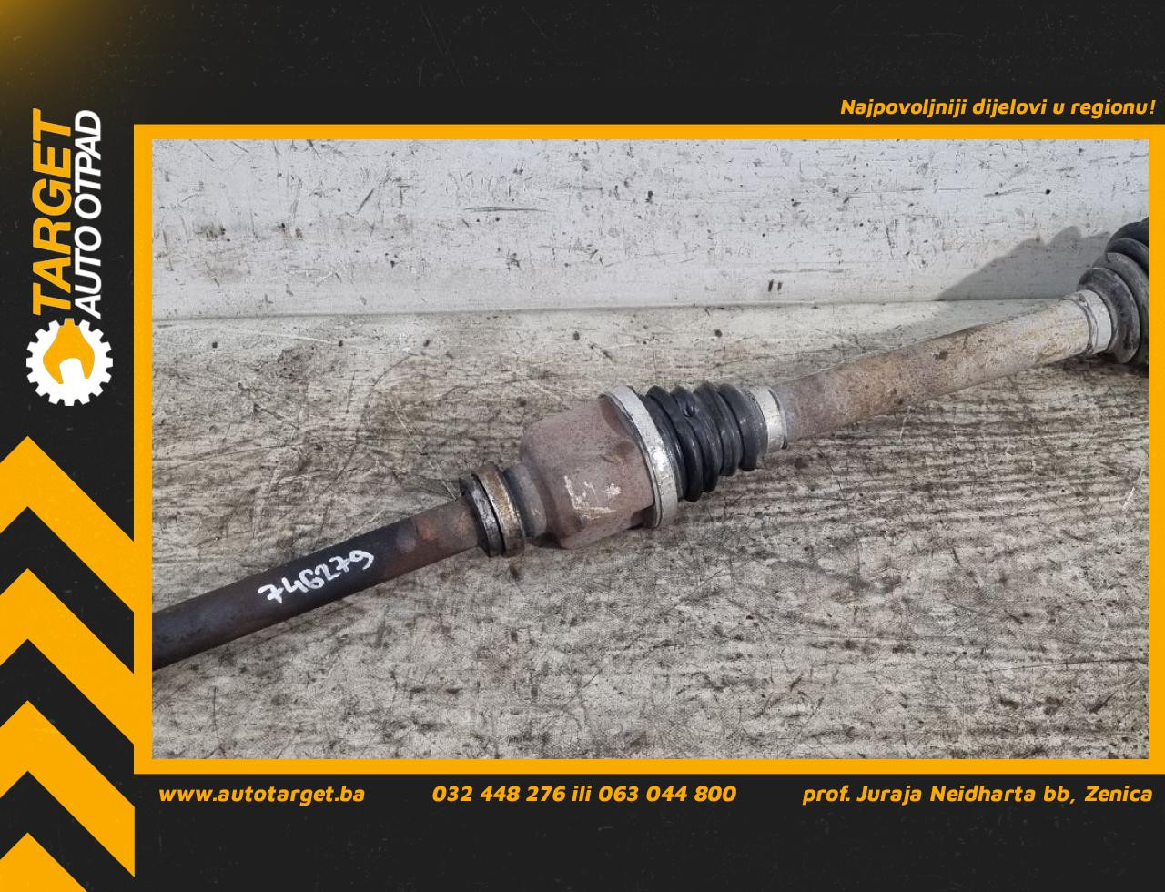 DIJELOVI POLUOSOVINA CITROEN BERLINGO > 15-18 1.6