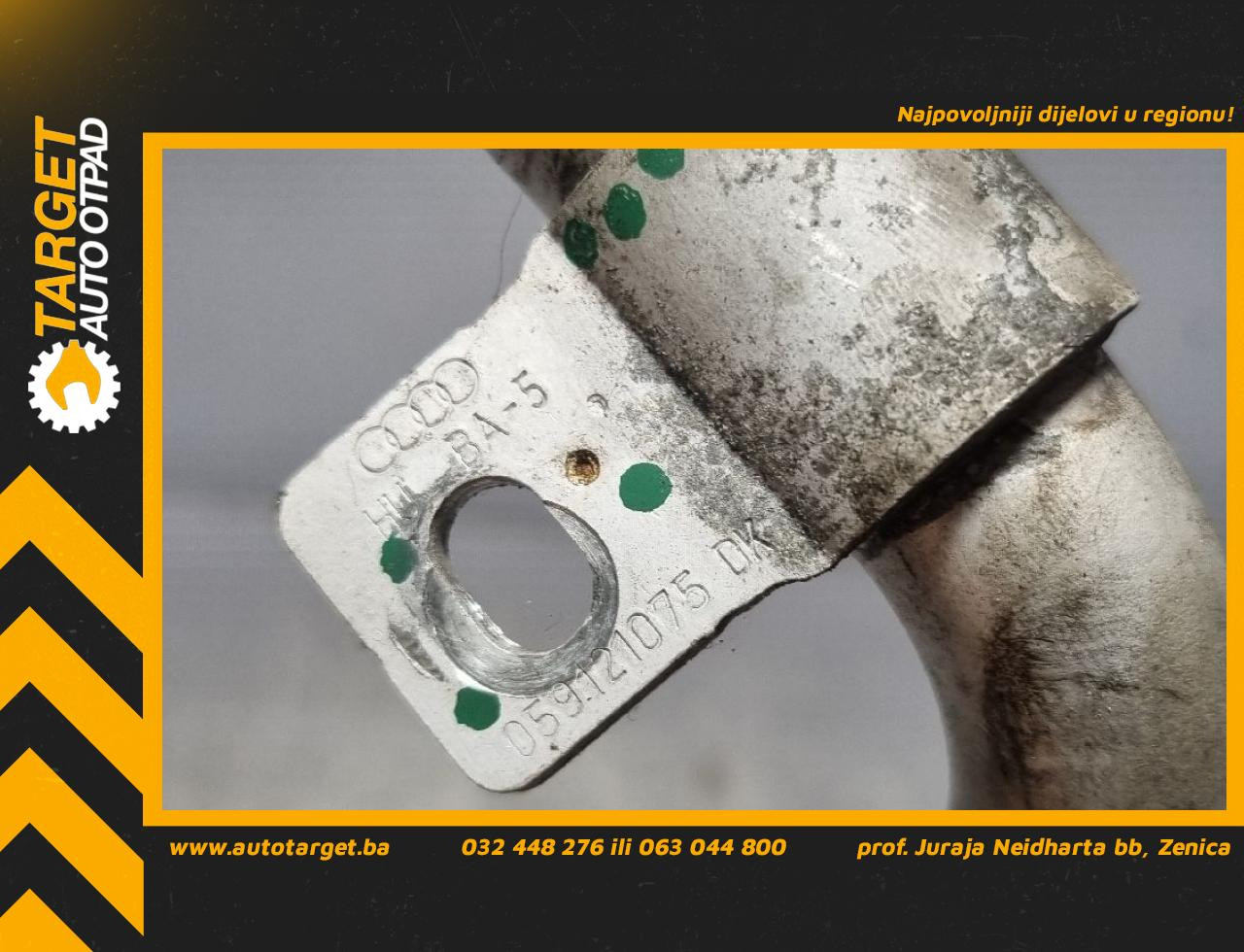DIJELOVI CRIJEVO AUDI A6 4G > 11-14 059121075D