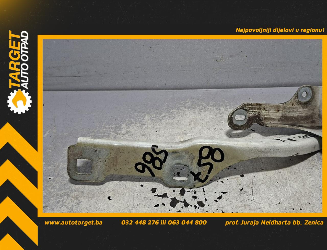 DIJELOVI SKARE OD HAUBE PEUGEOT 308 > 17-21 1.5 9677784800