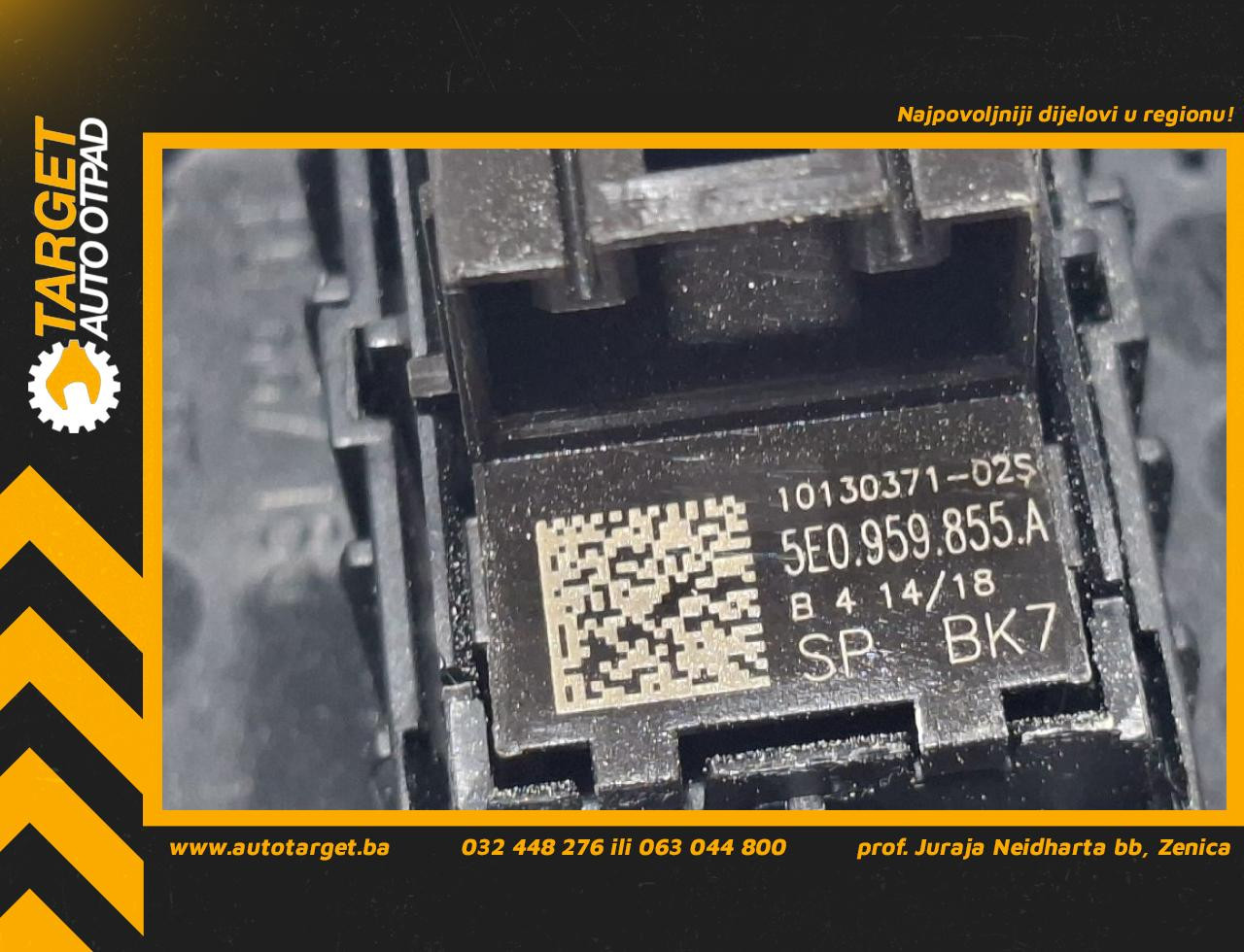 DIJELOVI PREKIDAC SKODA OCTAVIA > 08-13 5E0959855A