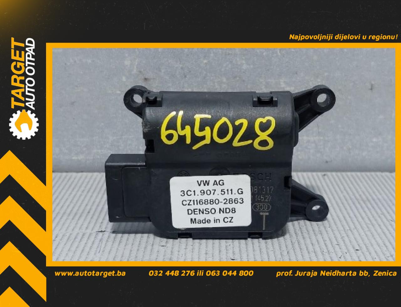 DIJELOVI MOTORIC VENTILATORA VW PASSAT B7 > 10-14 3C1907511G