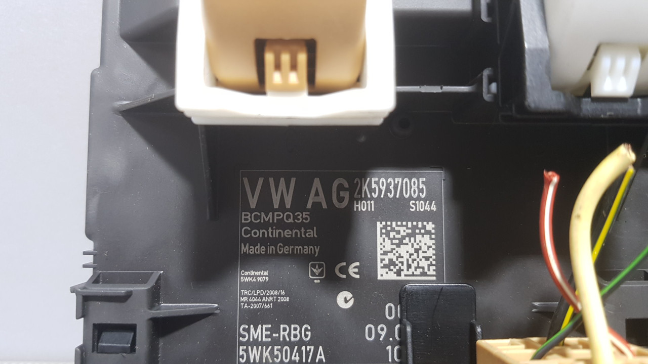 BCM ELEKTRONIKA VW CADDY > 10-15 2K5937085