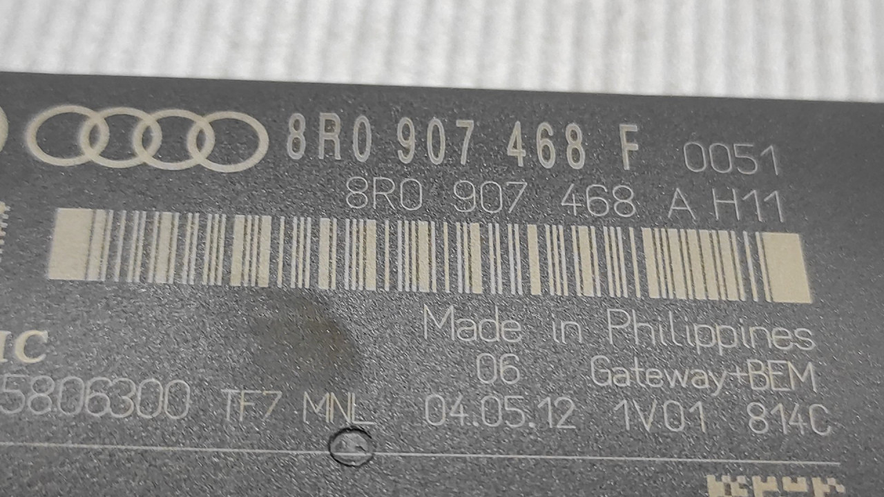 ELEKTRONIKA MODUL AUDI A5 (8T) SPORTBACK > 11-17 8R0907468F