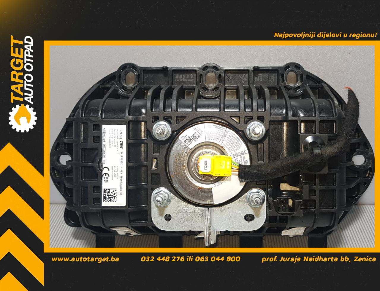 DIJELOVI AIRBAG SUVOZACA PEUGEOT 5008 > 16-20 9810439880