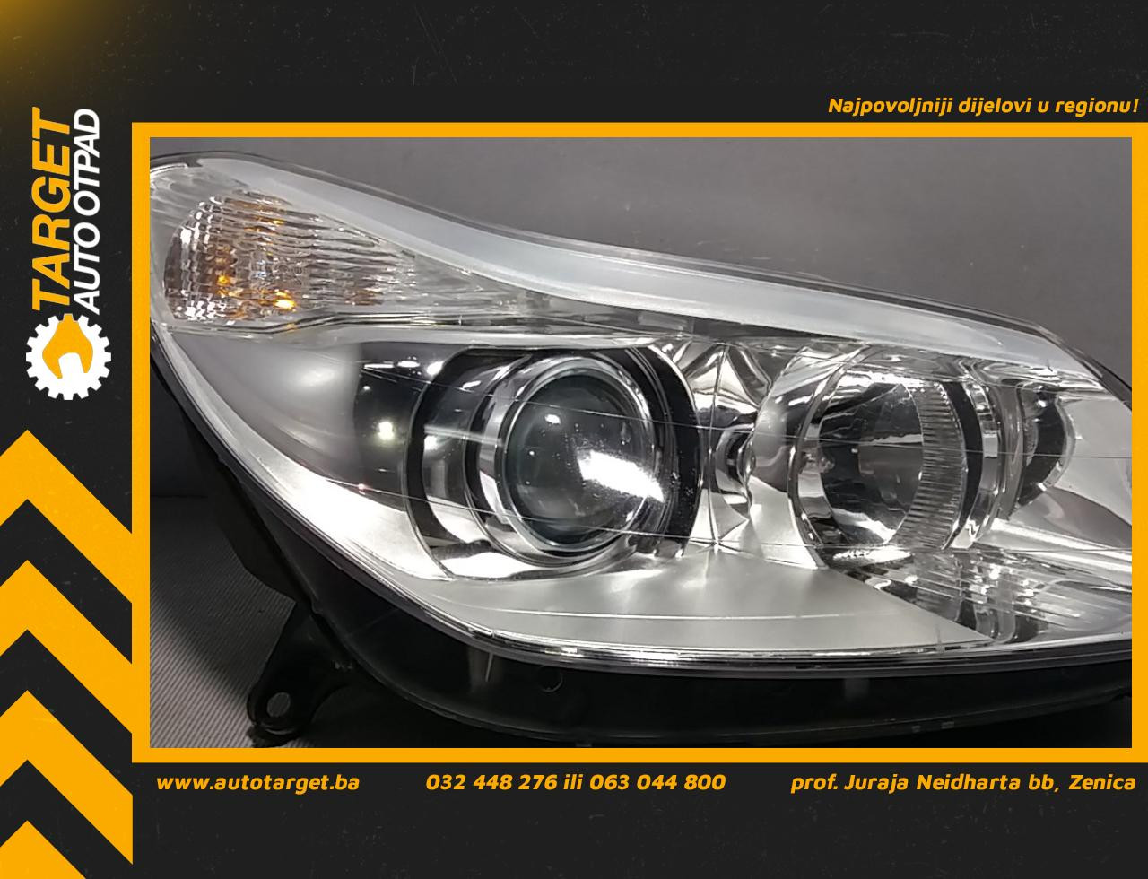 DIJELOVI FAR CITROEN C5 > 04-07 9661316580