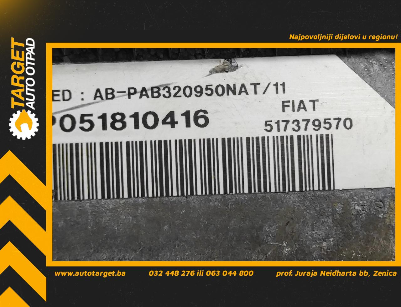 DIJELOVI AIRBAG SUVOZACA LANCIA YPSILON > 06-11 517379570