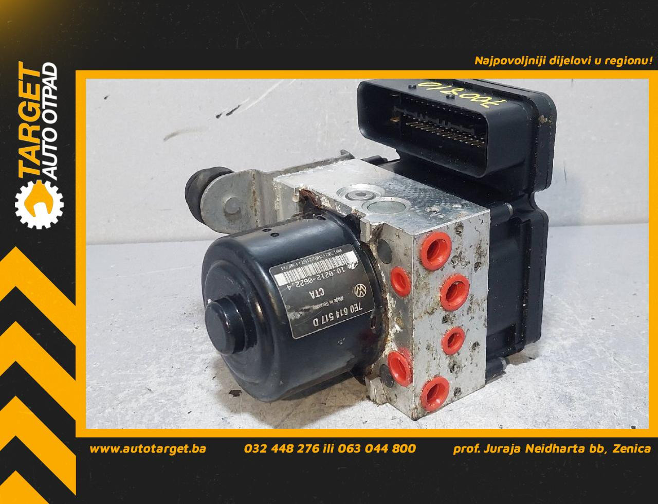 DIJELOVI ABS ELEKTRONIKA VW T5 > 03-09 2.5 7E0907379H 7E0614517D