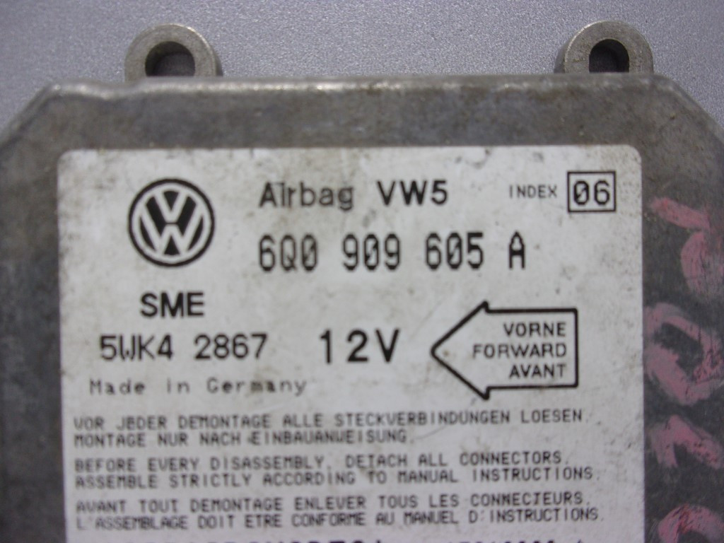 ELEKTRONIKA AIRBAGA VW GOLF 4 > 97-03 6Q0909605A