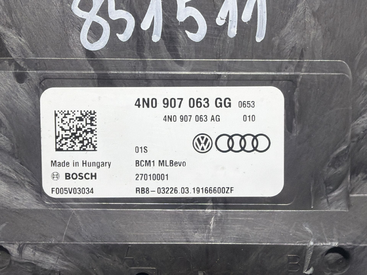 DIJELOVI BCM ELEKTRONIKA AUDI A6 4K > 18- 4N0907063GG