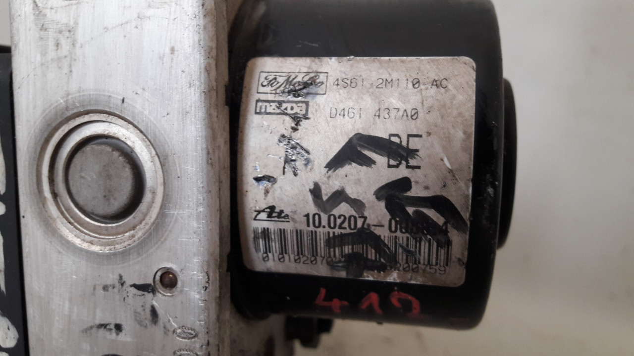 ABS ELEKTRONIKA FORD FIESTA > 02-05 4S612M110 100970012