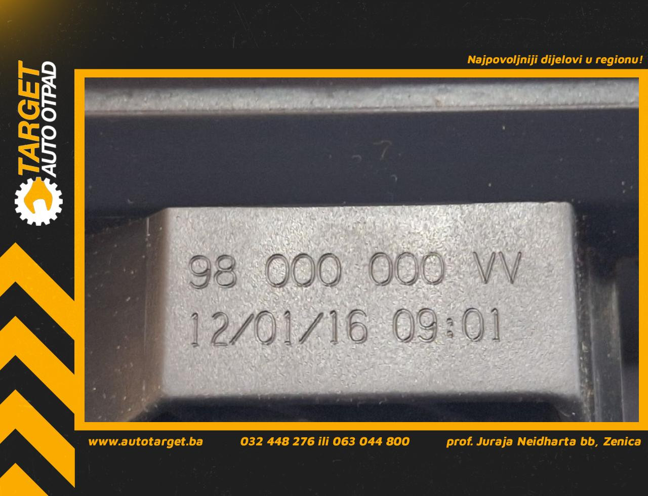 UNUTRASNJA RUCKA VRATA PEUGEOT 308 > 13-17 98000000VV