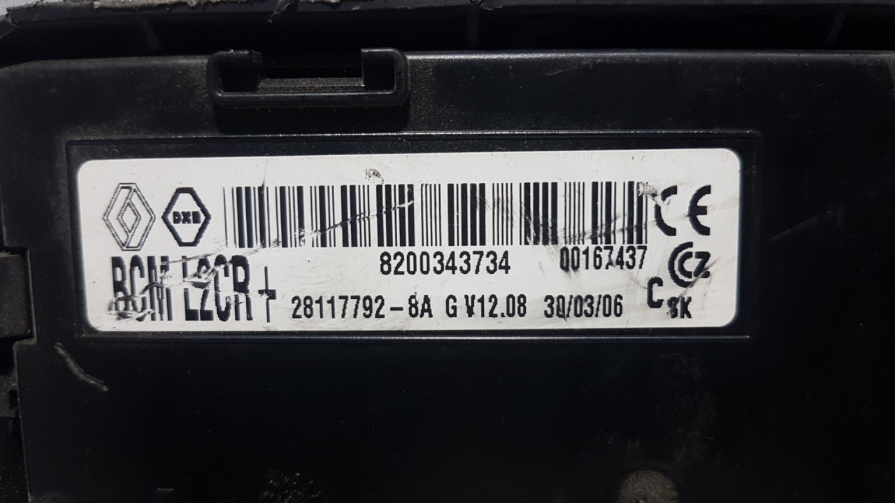 BCM ELEKTRONIKA RENAULT CLIO > 05-09 8200343734