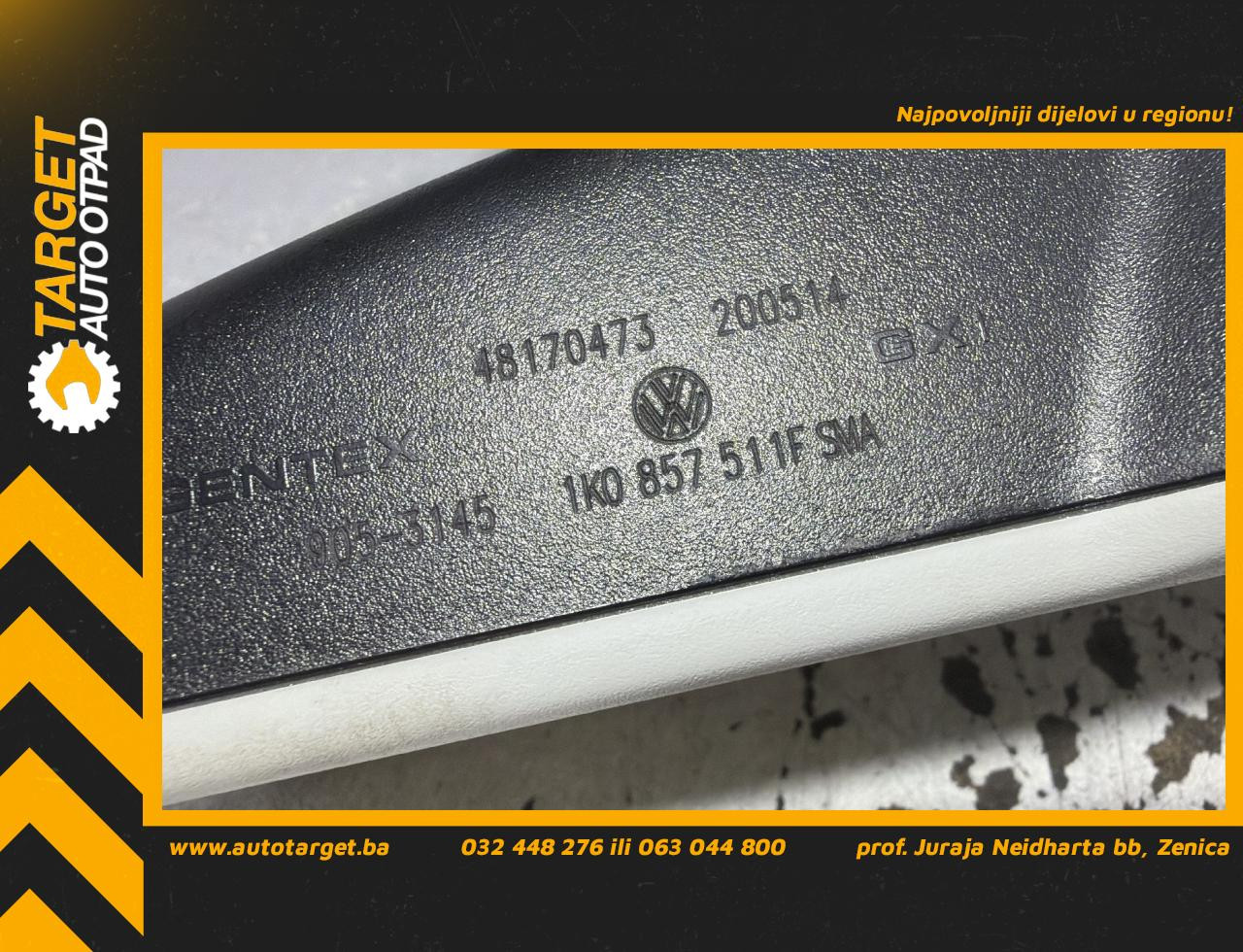 DIJELOVI UNUTRASNJI RETROVIZOR VW TIGUAN > 11-15 2.0 1K0857511F