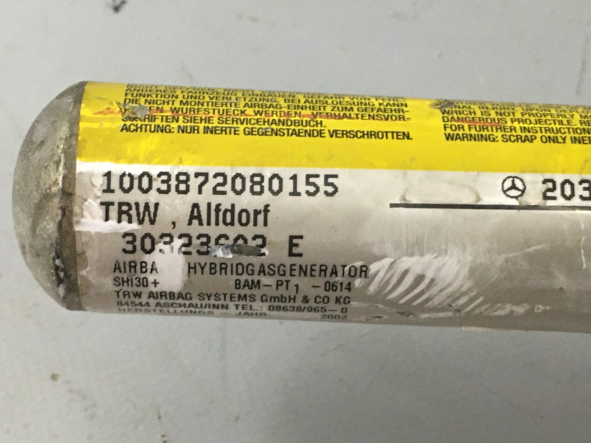 KROVNI AIRBAG MERCEDES C KLASA (W203) > 00-04 30323602E
