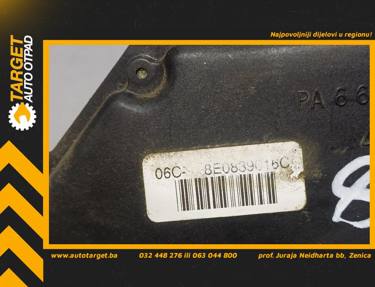DIJELOVI BRAVA VRATA AUDI A4 (B6) > 00-04 8E0839016C