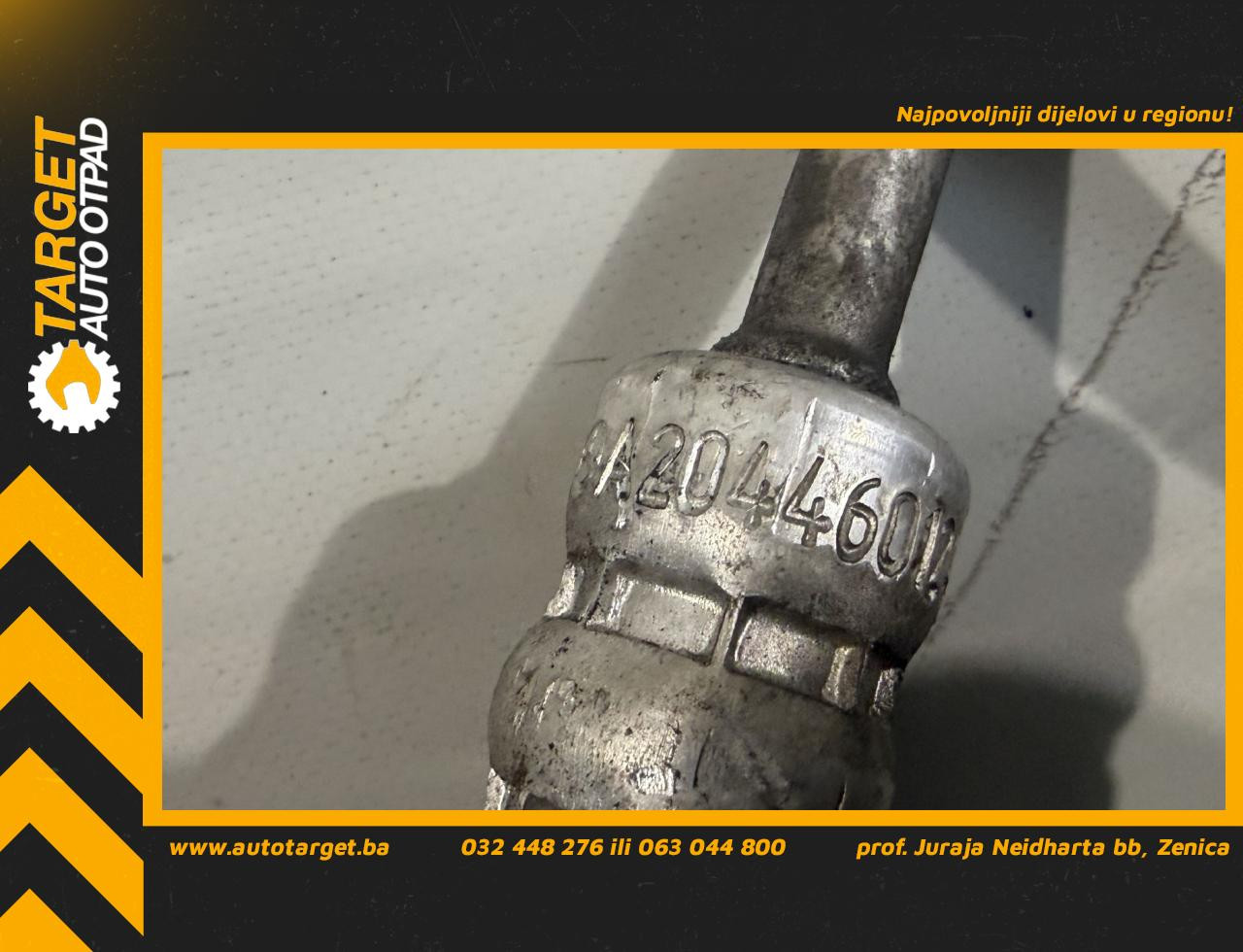 DIJELOVI CRIJEVO MERCEDES C KLASA (W204) > 11-13 2.2 A2044601243