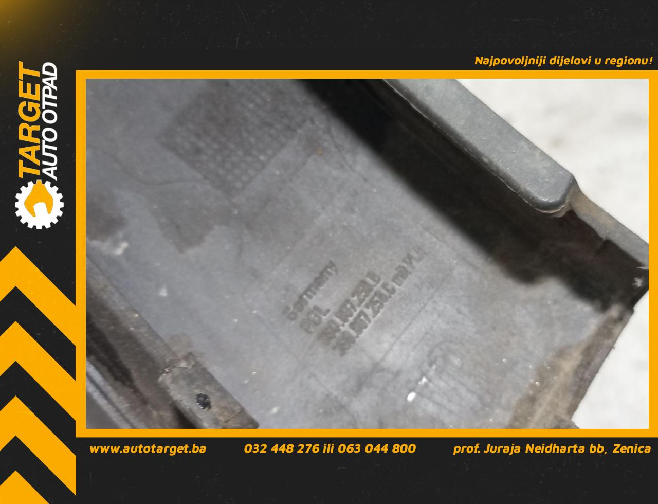 DIJELOVI RUB BLATOBRANA VW PASSAT B8 > 14-19 3G0807258B