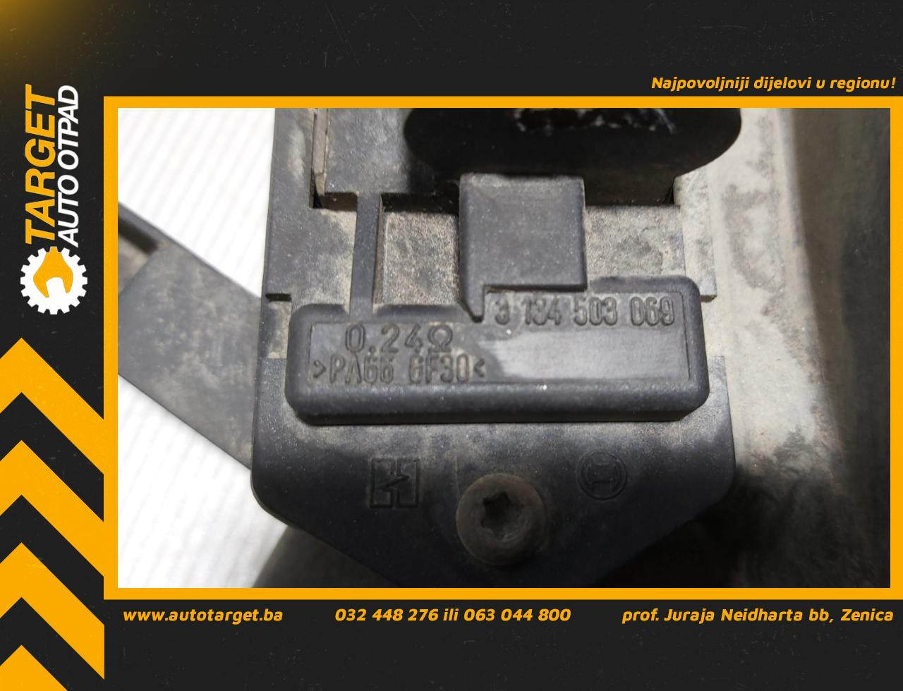 DIJELOVI ELEKTRONIKA REOSTAT OPEL ASTRA G > 98-03 3134503069