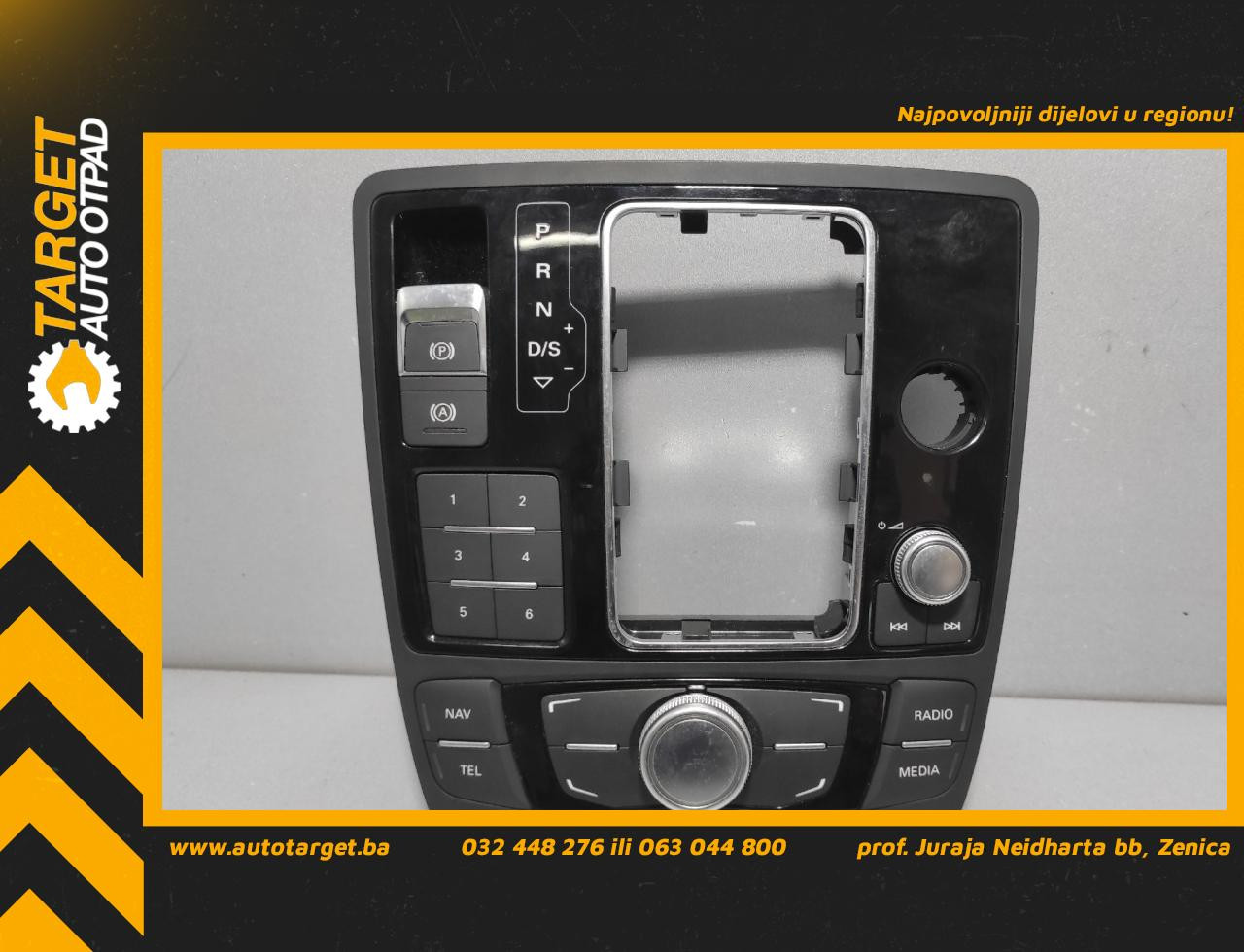 DIJELOVI CENTRALNA KONZOLA AUDI A6 4G > 11-14 4G1919610B