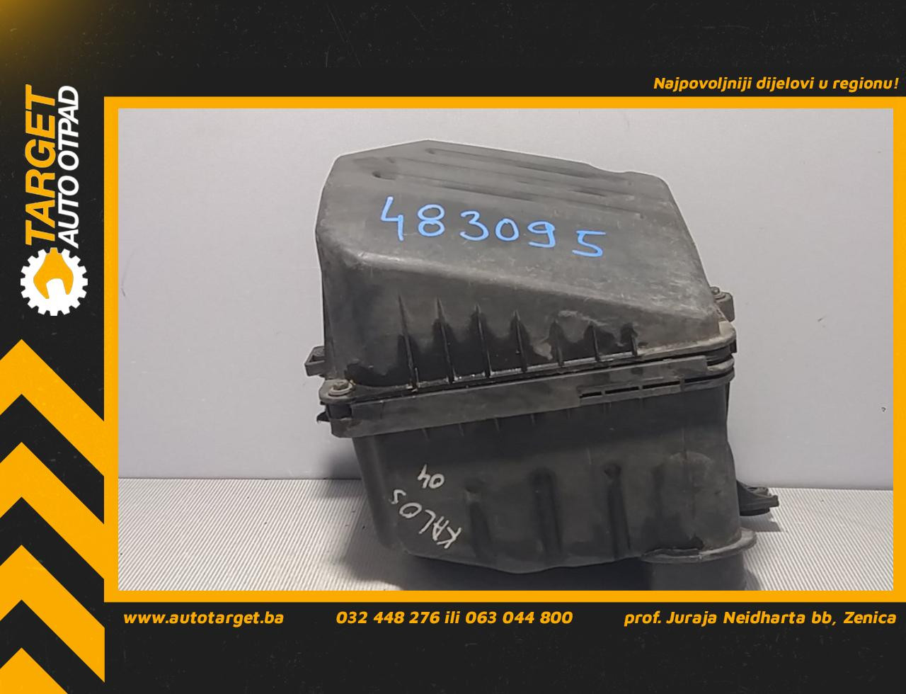 KUCISTE FILTERA ZRAKA CHEVROLET/DAEWOO KALOS > 02-06 96536693