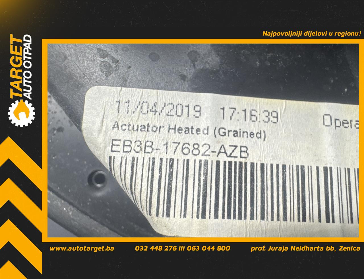 DIJELOVI RETROVIZOR FORD RANGER > 11-15 EB3B17682AZB