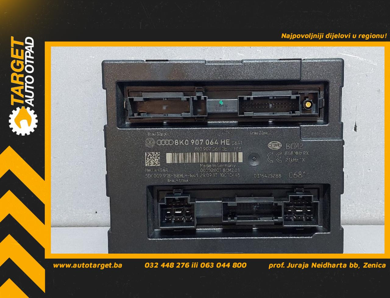 BCM ELEKTRONIKA AUDI A4 (B8) > 12-15 8K0907064HE