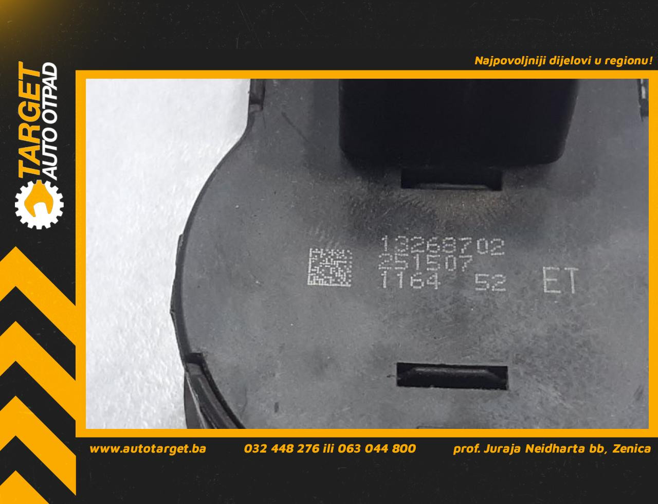 DIJELOVI PREKIDACI SVJETLA OPEL INSIGNIA > 09-13 2.0 13268702