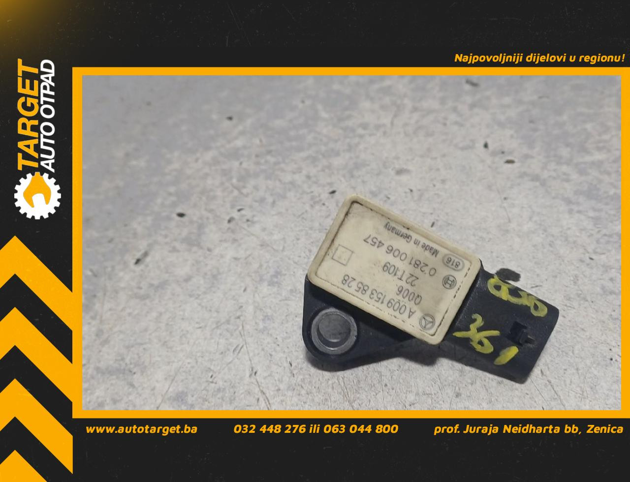 MAP SENZOR MERCEDES VITO (W447) V KLASA > 14- A0091538528