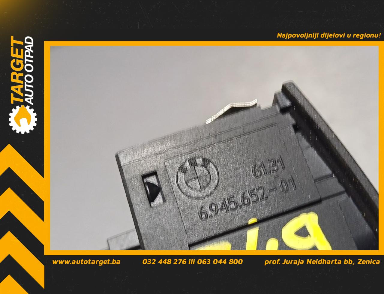 DIJELOVI PREKIDAC BMW SERIJA 3 (E90/E91) > 05-09 6945652