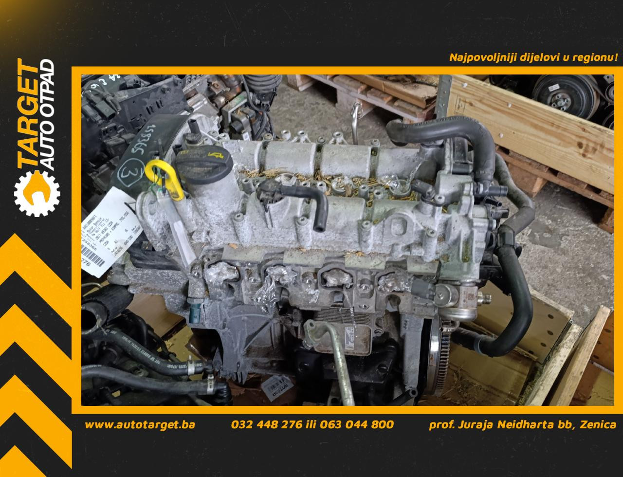 DIJELOVI MOTOR VW GOLF 7 > 12-16 1.4 CZD