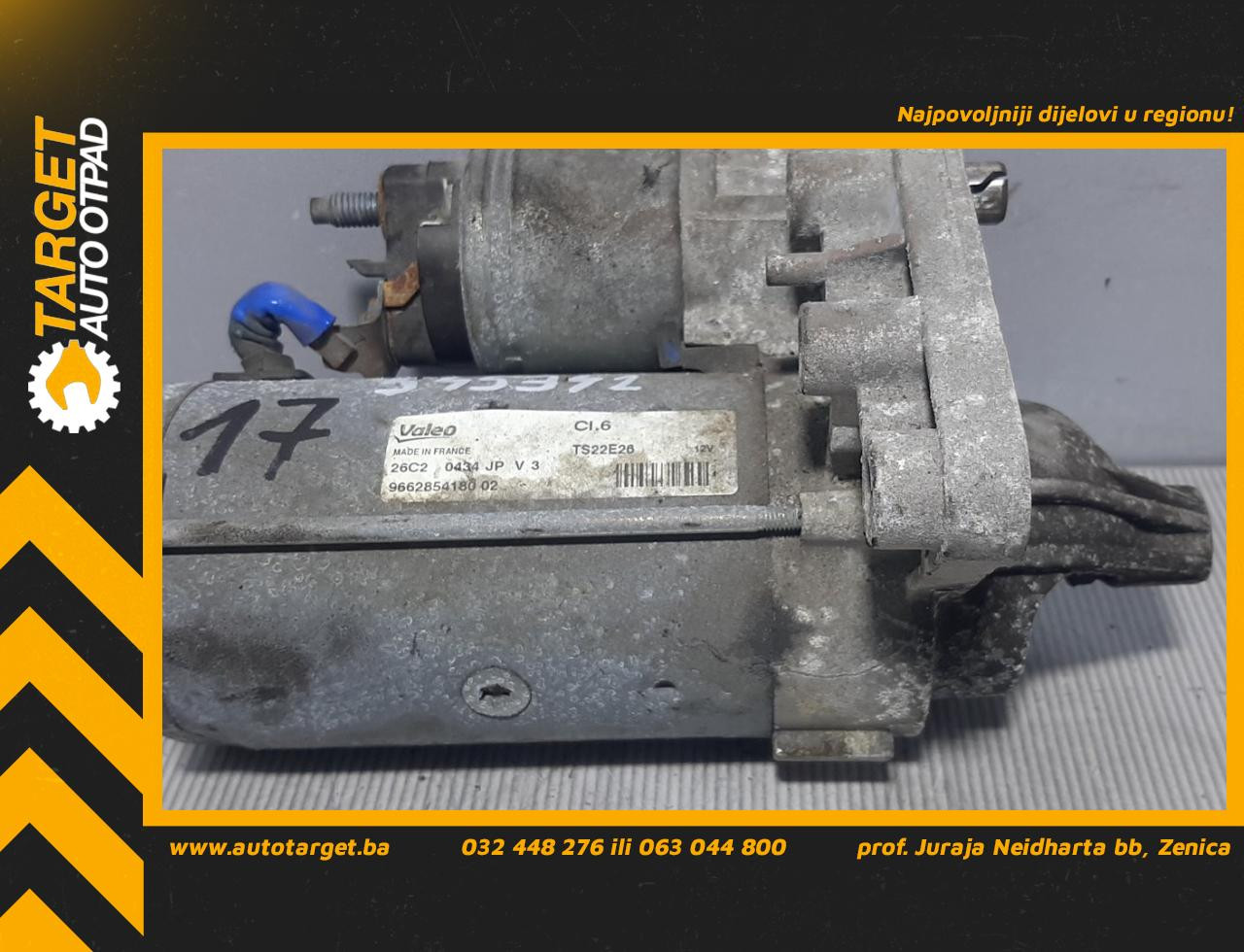 DIJELOVI ALNASER CITROEN C4 > 10-17 966285418002