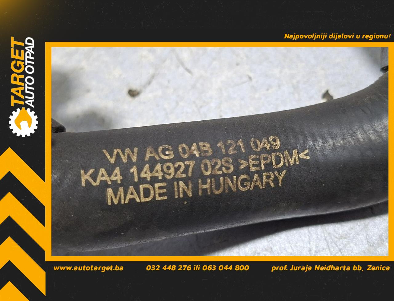 DIJELOVI CRIJEVO VW POLO > 14-17 1.4 04B121049