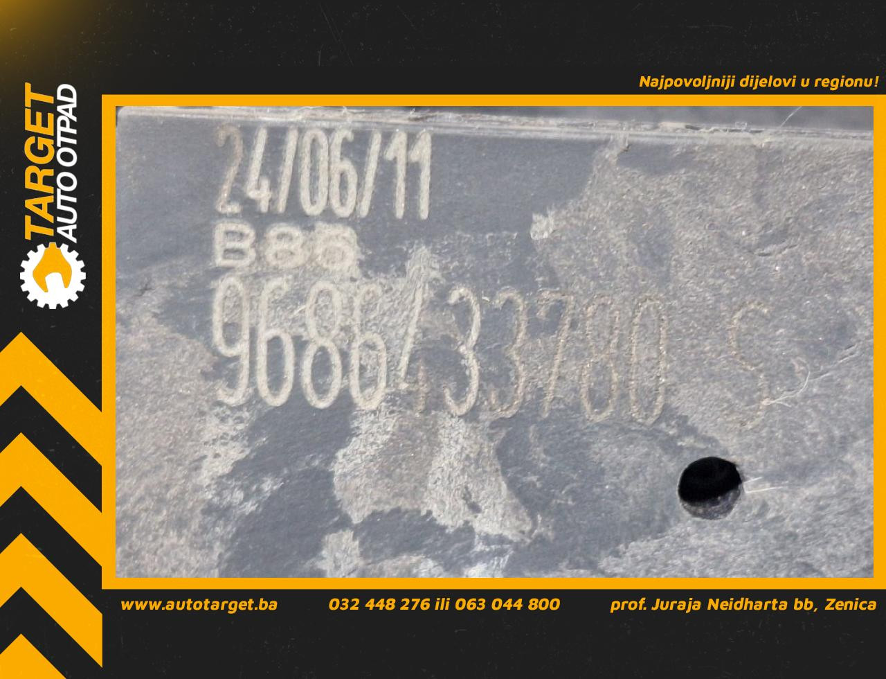 DIJELOVI RUCKA VRATA PEUGEOT 508 > 11-14 9686433780