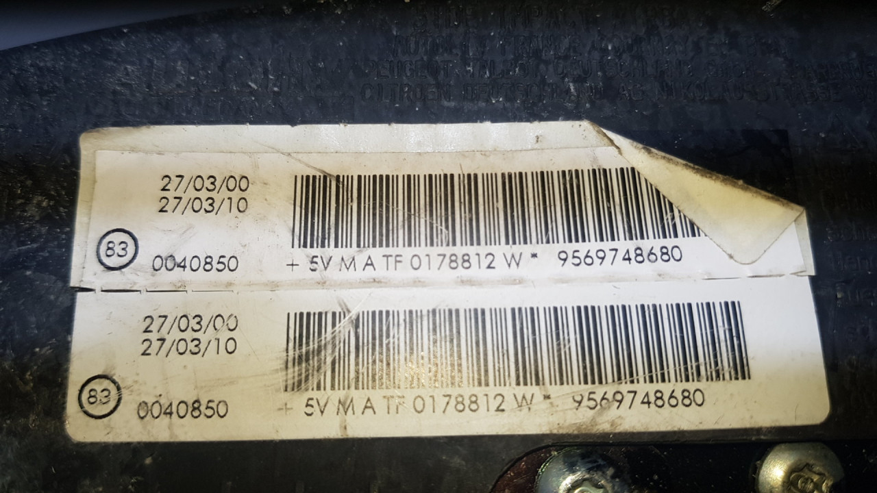 AIRBAG SJEDISTA CITROEN XSARA > 00-04 9569748680