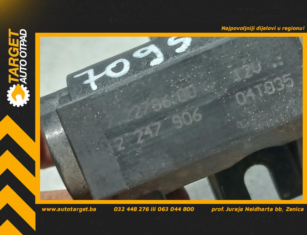 DIJELOVI TC VENTIL BMW SERIJA 3 (E46) > 01-05 2247906